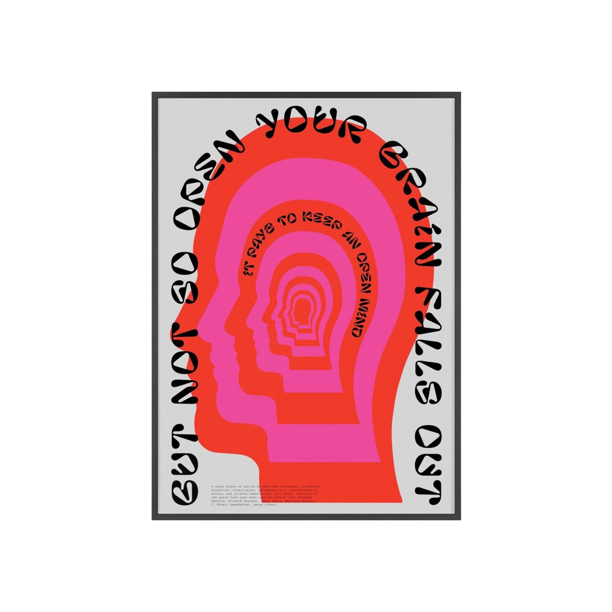Open Mind Framed Wall Art