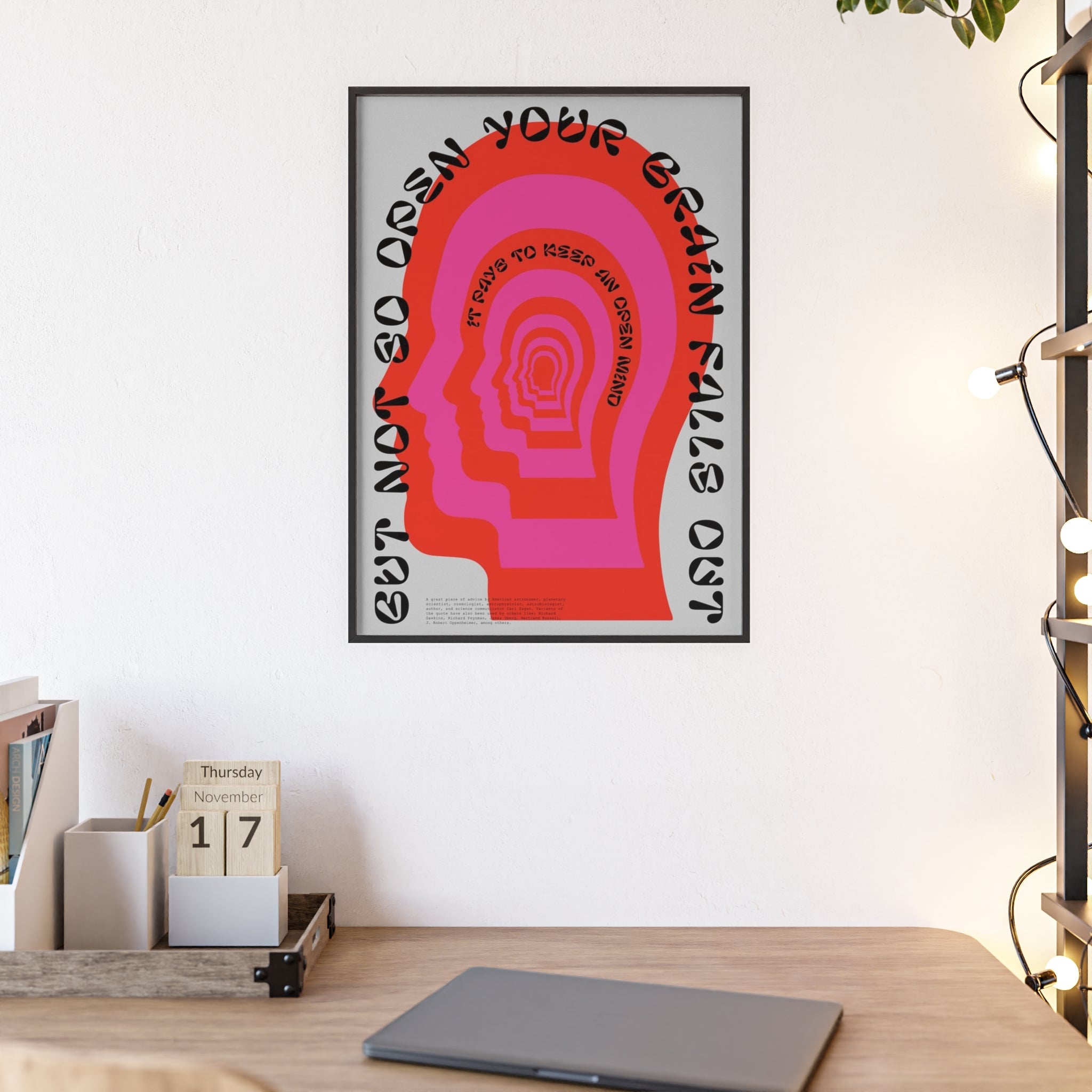 Open Mind Framed Wall Art