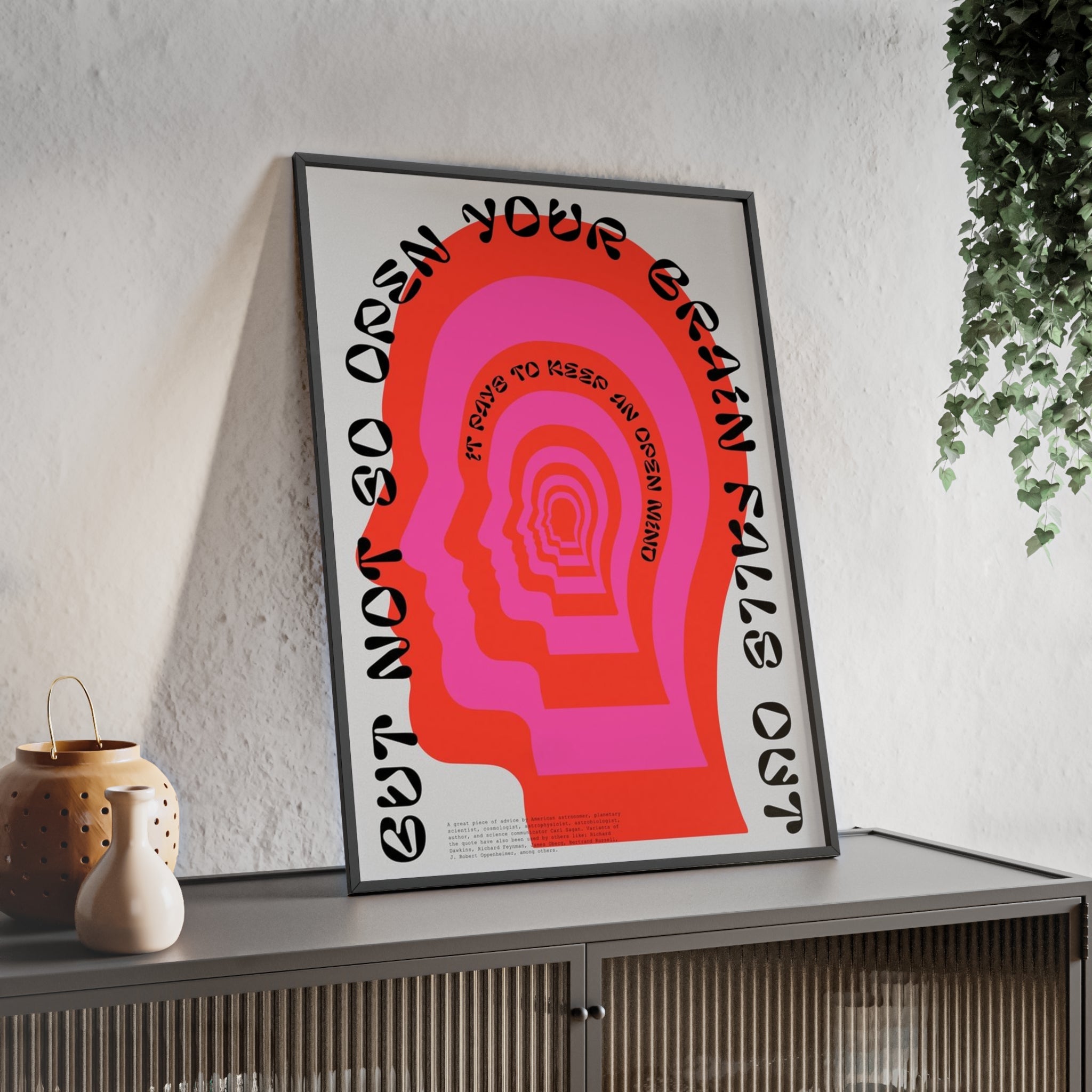 Open Mind Framed Wall Art