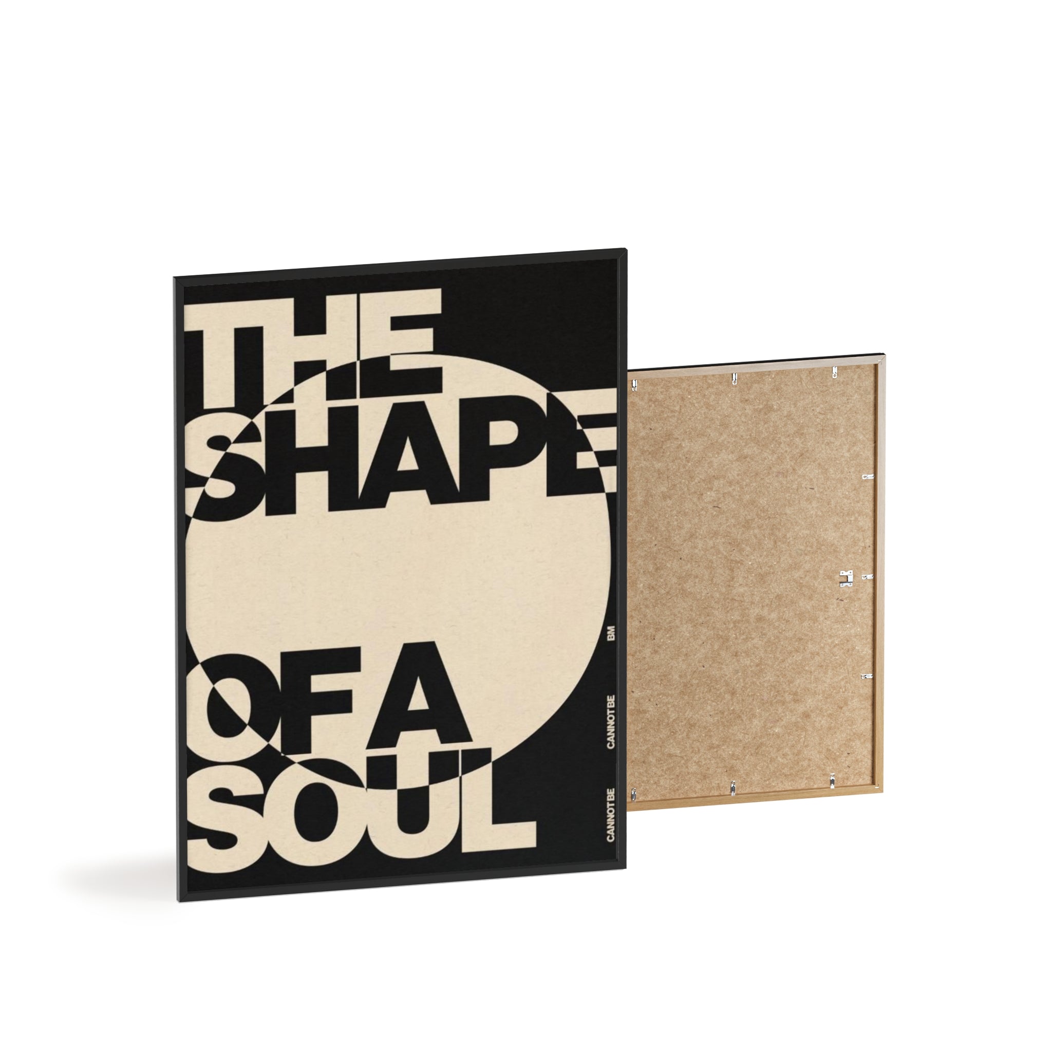 The Shape of a Soul Framed Wall art