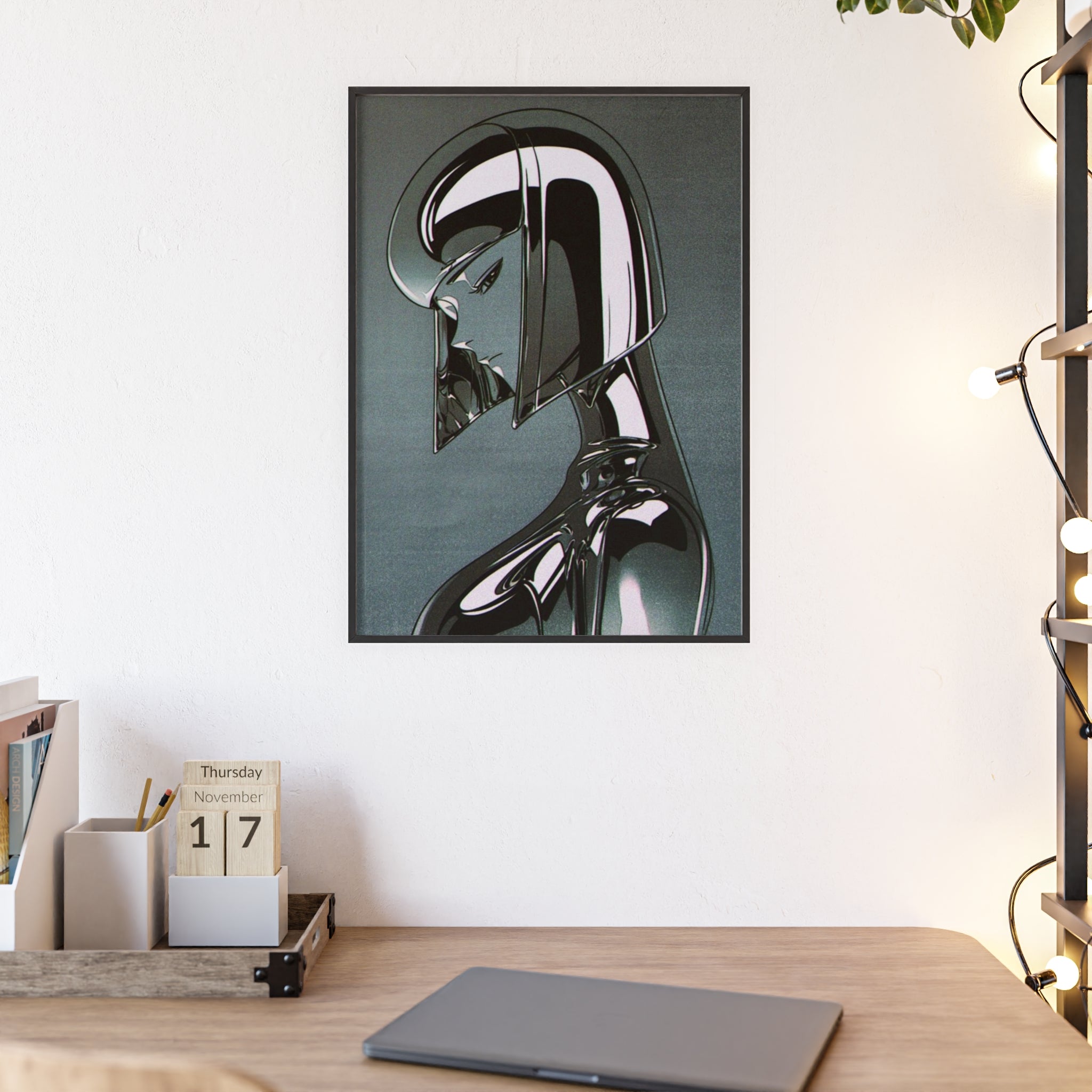 Cyber Vintage Framed Wall Art